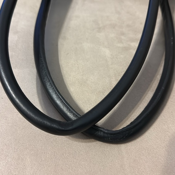 Demellier New York tote in black and white canvas - Picture 5 of 12